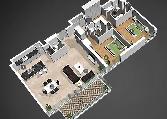 Welcome Home - Bluewaters Brand New 2-Bedroom